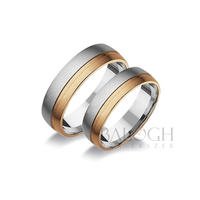 14 karátos karikagyűrű. Az ár párban értendő. Típus: R-111