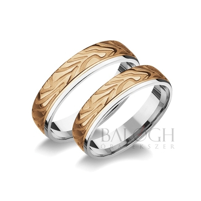 14 karátos karikagyűrű. Az ár párban értendő. Típus: R-123