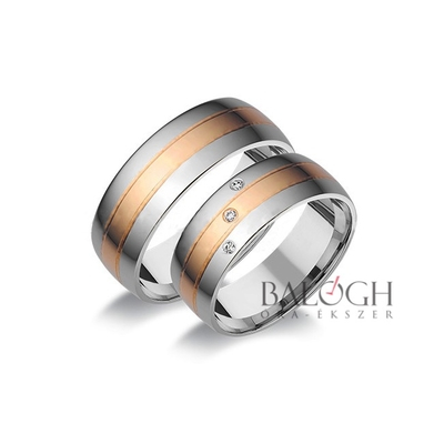 14 karátos karikagyűrű. Az ár párban értendő. Típus: R-129