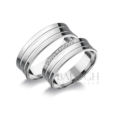 14 karátos karikagyűrű. Az ár párban értendő. Típus: R-162