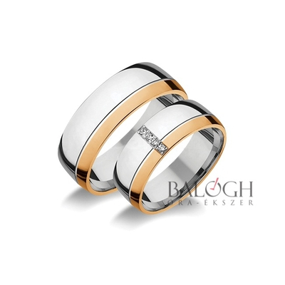14 karátos karikagyűrű. Az ár párban értendő. Típus: R-180
