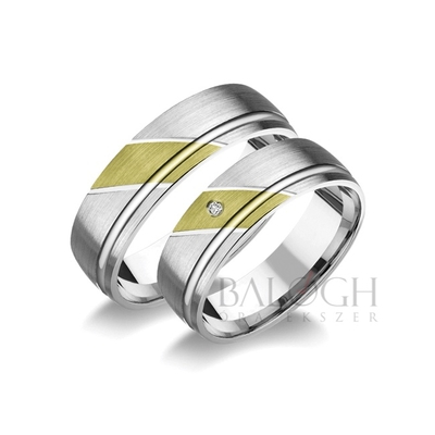 14 karátos karikagyűrű. Az ár párban értendő. Típus: R-191