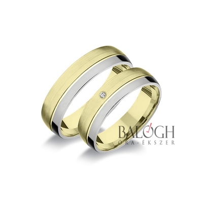 14 karátos karikagyűrű. Az ár párban értendő. Típus: R-210