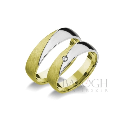 14 karátos karikagyűrű. Az ár párban értendő. Típus: R-211