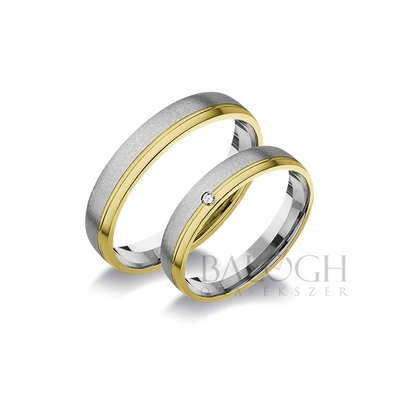 14 karátos karikagyűrű. Az ár párban értendő. Típus: R-271
