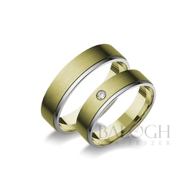 14 karátos karikagyűrű. Az ár párban értendő. Típus: R-346