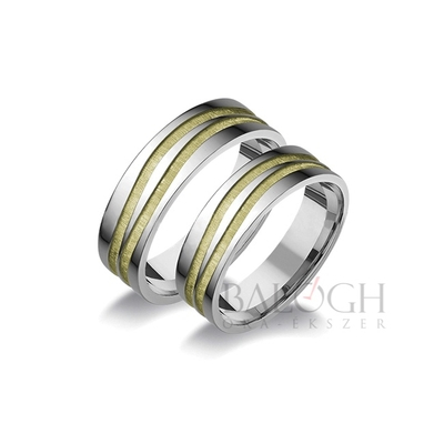 14 karátos karikagyűrű. Az ár párban értendő. Típus: R-363