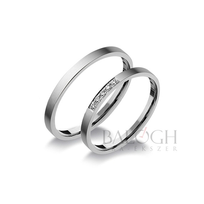 14 karátos karikagyűrű. Az ár párban értendő. Típus: R-453