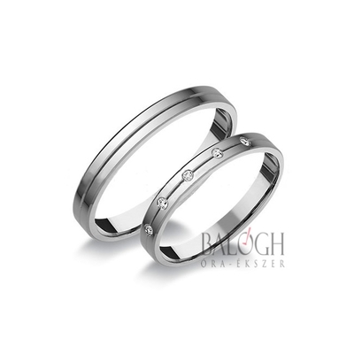 14 karátos karikagyűrű. Az ár párban értendő. Típus: R-461