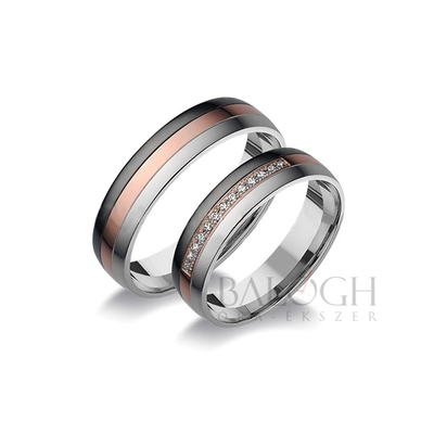 14 karátos karikagyűrű. Az ár párban értendő. Típus: R-718