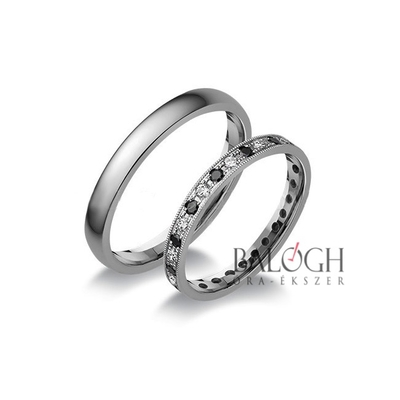 14 karátos karikagyűrű. Az ár párban értendő. Típus: R-726