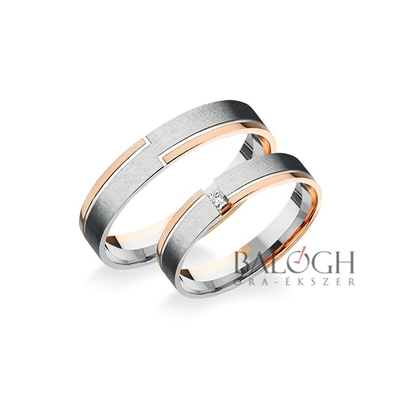 14 karátos karikagyűrű. Az ár párban értendő. Típus: RA-2620