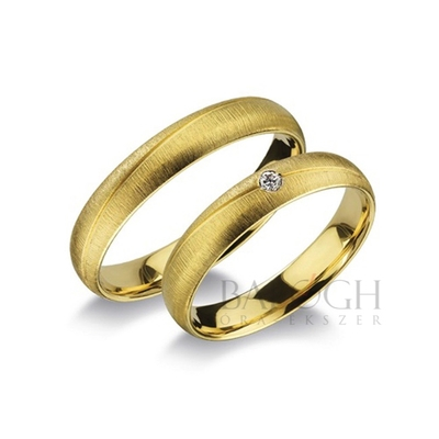 14 karátos karikagyűrű. Az ár párban értendő. Típus: RA-402