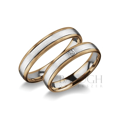 14 karátos karikagyűrű. Az ár párban értendő. Típus: RA-415