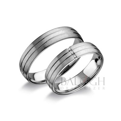 14 karátos karikagyűrű. Az ár párban értendő. Típus: RA-515