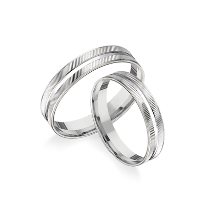 RS001-S - Ezüst Silver Line karikagyűrű