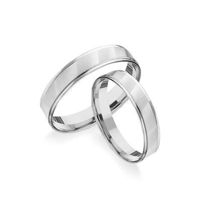 RS002-S - Ezüst Silver Line karikagyűrű