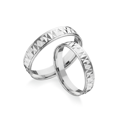 RS005-S - Ezüst Silver Line karikagyűrű