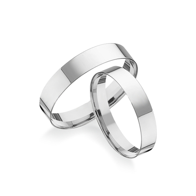 RS008-S - Ezüst Silver Line karikagyűrű