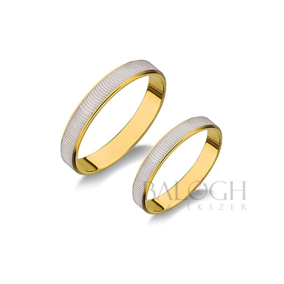 14 karátos karikagyűrű. Az ár párban értendő. Típus: T-8-AC