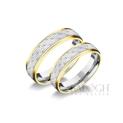 T558-S - Ezüst Silvertone karikagyűrű