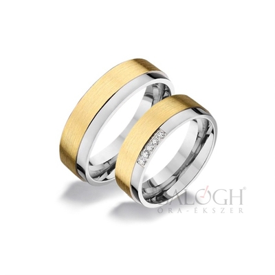 T655-S - Ezüst Silvertone karikagyűrű