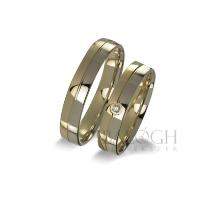 14 karátos karikagyűrű. Az ár párban értendő. Típus: VIO-406