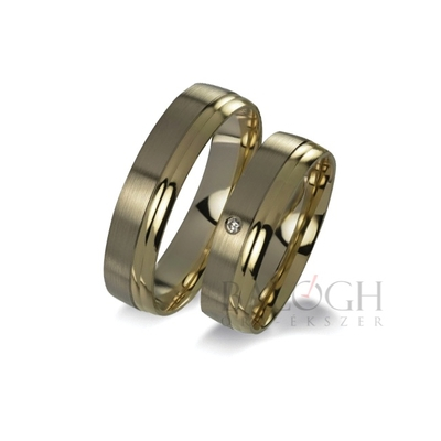 14 karátos karikagyűrű. Az ár párban értendő. Típus: VIO-504