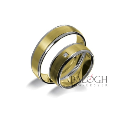 14 karátos karikagyűrű. Az ár párban értendő. Típus: VIO-606
